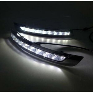 2s[X LED 12V fC^C jO Cg DRL Kp: {{ XC90 2007-2013 ABS tHOv Jo[ CG[ ^[VOiCg ^Cv001 AL-FF-1328 AL Car parts