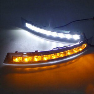 2s[X LED 12V fC^C jO Cg DRL Kp: {{ XC90 2007-2013 ABS tHOv Jo[ CG[ ^[VOiCg zCg CG[ AL-FF-1328 AL Car parts
