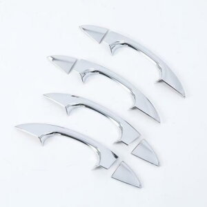 ABS クローム ドア ハンドル ボウル カバー 保護 トリム 適用: フォルクスワーゲン T-ROC TROC 2017 2018 2019 アクセサリー ドア ハンドル AL-FF-1643 AL Exterior parts for cars