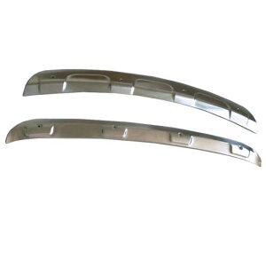 保護 バンパー ステンレス スチール トリム フロント ヘッド/リア ボンネット ボトム モールディング パーツ 適用: マツダ CX-5 CX5 2017 2018 フロント&リア AL-FF-1972 AL Exterior parts for cars