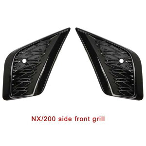 適用: レクサス NX NX200 NX300 NX300H フロント グリル トリム ミドル ネット 装飾 インテリア モールディング ピアノ ブラック 2〜カラー 4 AL-FF-4861 AL Interior parts for cars