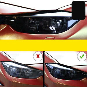 TPU �g�����X�y�A�����g �u���b�N �w�b�h���C�g �ی� �t�B���� �K�p: BMW 5 6�V���[�Y 2015 2016 2017 F10 F07 F06 F12 �����h�~ AL-FF-5263 AL Car parts