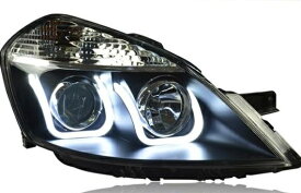 オート ライト スタイル LED ヘッドランプ 適用: ビュイック/BUICK エクセル ヘッドライト 2008-2013 DRL HID キット バイキセノン レンズ エンジェル アイ ロー 4300K〜8000K 35W・55W AL-HH-0020 AL Car parts