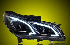 ヘッドライト 適用: ヒュンダイ/現代/HYUNDAI ソナタ 9 2015 LED ヘッドランプ デイタイムランニングライト DRL バイキセノン HID 4300K〜8000K 35W・55W AL-HH-0075 AL Car parts