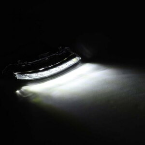 適用: メルセデスベンツ/MERCEDES BENZ Sクラス W221 C250 C300 C350 CL550 AMG CLS550 R350 LED DRL デイタイムランニングライト フォグランプ 左・右 AL-HH-1589 Car parts