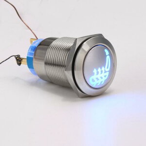 12V 19mm  Vo[ ZtbN b` LED vbV {^ J[V[g q[^[ XCb` u[ AL-HH-1850 Interior parts for cars