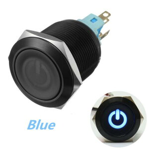 12V 22mm LED vbV {^ XCb` DPST ZtbN ^Cv p[ V{ tbg wbh zCg`O[ AL-HH-1884 Interior parts for cars