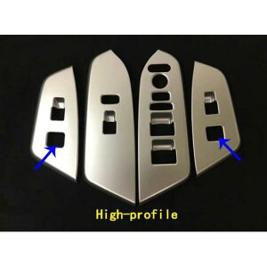 適用: ホンダ CRV CR-V 2017 2018 2019 2020 ABS クローム/PEACH 木材 インナー ドア ウインドウ ガラス パネル アームレスト リフト スイッチ ABS シルバー AL-II-0017 AL Exterior parts for cars