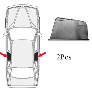�T�C�h �E�C���h�E �T���V�F�[�h ������ �ԗp �J�[�e�� �K�p: �A�E�f�B/AUDI A1 A3 2003-2018 2 ���A �E�B���h�E�E2 �t�����g �E�B���h�E AL-II-0914 AL Sanshade for car
