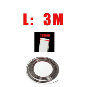N[ [fBO  ڒ op[ O ی g Xgbv Kp: BMW E46 E90 F30 St MK6 7AUDI A3 10mm×3m AL-II-0991 AL Exterior parts for cars