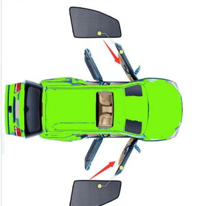 �K�p: �J�C�G��/�C���t�B�j�e�B/INFINITI Q30 Q50 Q50L QX70 �u���b�N �T�C�h �E�C���h�E �T���V�F�[�h ���b�V�� �V�F�[�h �u���C���h 2 ���A �J�[�e���E2 �t�����g �J�[�e�� AL-II-1553 AL sunshade