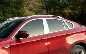 �K�p: BMW X6 E71 2009-2014 �G�N�X�e���A �L�b�g �t�� �Z�b�g �X�e�����X �E�C���h�E �V�� �g���� �Z���^�[ �s���[ 20�s�[�X AL-II-2268 AL Exterior parts for cars