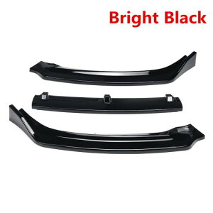 3�s�[�X �t�����g �o���p�[ ���b�v �{�f�B �L�b�g �X�|�C���[ �X�v���b�^ �f�B�t���[�U�[ �K�p: �A�E�f�B/AUDI A4 B9 �Z�_�� 2017 2018 �u���C�g�u���b�N AL-II-3781 AL Exterior parts for cars