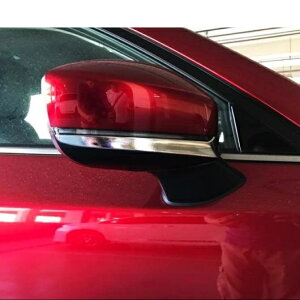 4�s�[�X �K�p: �}�c�_ CX-5 CX5 2017 2018 ABS �N���[�� �A�N�Z�T���[ �G�N�X�e���A �o�b�N�~���[ �~���[ �J�o�[ �g���� �X�g���C�v AL-II-4259 AL Exterior parts for cars