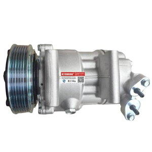�K�p: SD6V12 �R���v���b�T�[ �v�W���[/PEUGEOT 206 307 �V�g���G��/CITROEN �t�B�A�b�g/FIAT 1449 1450 6453XJ 6453QG 6453QE 6453Q 9655191680 9671456680 9655191580 AL-II-9123 AL Air conditioner compressor