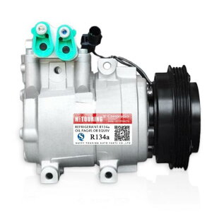 �K�p: �q�����_�C/����/HYUNDAI �G�����g�� �e�B�u���� �}�g���b�N�X 01-08 HS15 AC �R���v���b�T�[ 97701-2D100 97701-2E000 97701-09000 97701-2C100 F500CD1BA01 AL-II-9338 AL Air conditioner compressor