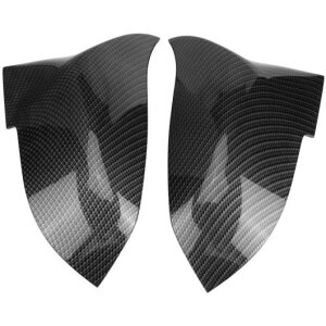 1�y�A �o�b�N�~���[ �~���[ �J�o�[ �L���b�v ABS �K�p: BMW �V���[�Y 1 2 3 4 X M 220I 328i 420I F20 F21 F22 F23 F30 F32 F33 F36 X1 F87 E84 X1 M2 �J�[�{���u���b�N AL-JJ-0139 AL Mirror cover