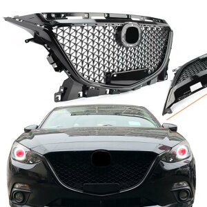 Kp: MAZDA3 ANZ GT BM BN 2014 2015 2016 tg Abp[ O njJ O ubN AL-JJ-0112 AL Front radiator grill