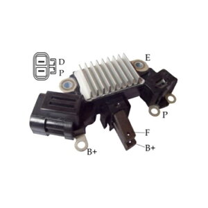 オルタネーター 電圧 レギュレーター 適用: マツダ H758 05-109 1ピース AL-JJ-0761 AL Car parts