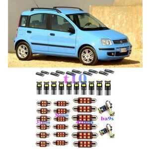 LED �ԗp ���� ���C�g �K�p: �t�B�A�b�g/FIAT �p���_ 169 312 319 �n�b�`�o�b�N �o�� 169 312 519 �{�b�N�X �h�[�� �}�b�v �����v �o���u �G���[�t���[ �z���C�g AL-JJ-2323 AL Interior parts for cars