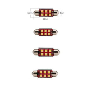 LED ԗp  Cg Kp: ~j/MINIiBMWj Ro[`u F57 R52 R57 JuI v ou G[t[ 28mm ojeB ~[`BA9S zCg AL-JJ-2411 AL Interior parts for cars
