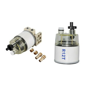 R12T �t���[�G��/�E�H�[�^�[ �Z�p���[�^�[ �t�B���^�[ �G���W�� �K�p: ���C�R�[ 140R 120AT S3240 NPT ZG1/4-19 & �t�B���^�[ �i�C���� �R���N�V���� �{�E�� AL-JJ-4867 AL Car parts