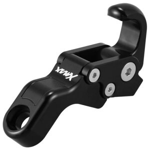 バイク ラゲッジ ヘルメット フック バックミラー ミラー マウント フック ホルダー バイク アクセサリー 適用: ヤマハ XMAX 300 250 ブラック AL-JJ-5368 AL Car parts