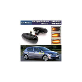 LED ダイナミック ターンシグナルライト サイド マーカー ランプ ライト 適用: オペル/OPEL ザフィーラ A 1999-2005 ダイナミック クリア レンズ・ダイナミック スモーク レンズ AL-JJ-5876 AL Car parts