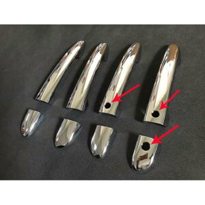 適用: マツダ CX-5 CX5 CX-8 CX8 CX-9 CX9 2017 2018 2019 ABS クローム ドア ハンドル カバー トリム 左ハンドル 3ホール〜右ハンドル 1ホール AL-JJ-9256 AL Exterior parts for cars