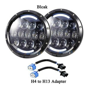 2s[X 12V 105W H4-9007 7C` LED wbhCg DRL zCg/CG[ v I[goC Kp: W[v/JEEP O[ ubN H4 H13`N[ H4 9007 AL-KK-2512 AL Car parts