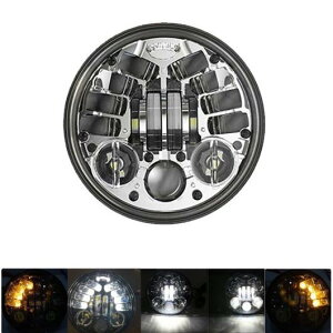 5.75C` I[goC vWFN^[ LED wbhCg CJO zCg DRL GWF AC wbhv Kp: 1×60W zCg CG[E1s[X 50W zCg AL-KK-2544 2 AL Motorcycle parts