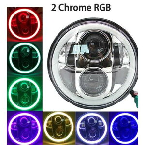 5.75C` I[goC vWFN^[ LED wbhCg CJO zCg DRL GWF AC wbhv Kp: _Ci X|[cX^[ 1×40W RGB AL-KK-2544 2 AL Motorcycle parts
