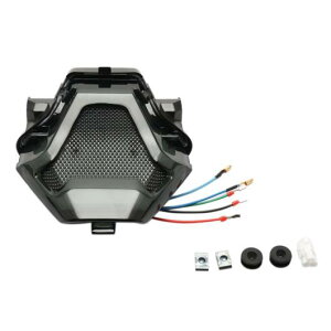 ���A �e�[�����C�g LED �E�C���J�[ �u���[�L ���b�h �K�p: ���}�n Y15ZR LC150 MT07 MT25 R25 R32015-2017 �u���b�N AL-KK-1986 AL Car parts