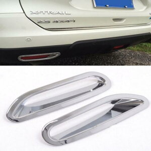 適用: 日産 X-トレイル ローグ 2014 2015 リア フォグライト フォグランプ カバー トリム クローム AL-KK-3587 AL Exterior parts for cars