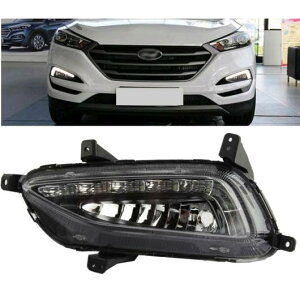 2ピース ホワイト デイタイムランニングライト DRL LED フォグランプ 適用: ヒュンダイ/現代/HYUNDAI ツーソン 2016 2017 AL-KK-3606 AL Car parts