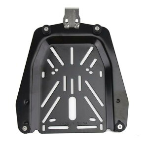 65L 80L ユニバーサル オートバイ リア トップ ラゲッジ ボックス ブラケット プレート ヘルメット ストレージ ケース トランク カーゴ シェルフ ホルダー アクセサリー ブラック AL-KK-5205 2輪 AL