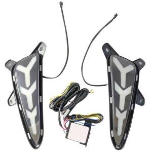 2�s�[�X LED �t�H�O�����v DRL �f�C�^�C�������j���O���C�g �K�p: �g���^ C-HR CHR 2016-2018 �E�C���J�[ AP-ALK5364 Car parts