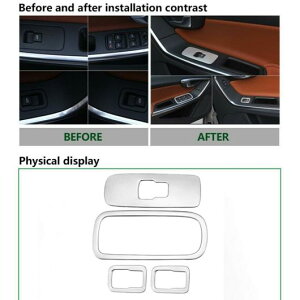 CeA EChE t^[ XCb` {^ Jo[ g XebJ[ Kp: {{/VOLVO S60L XC60 V60 S60 2012-2017 Vo[ AL-KK-6096 AL Interior parts for cars