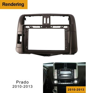 2DIN DVD �t���[�� O �t�B�b�e�B���O �A�_�v�^ �_�b�V�� �g���� �L�b�g �p�l�� 9�C���` �K�p: �g���^ �v���h 2010-2013 AL-KK-6233 AL Car parts