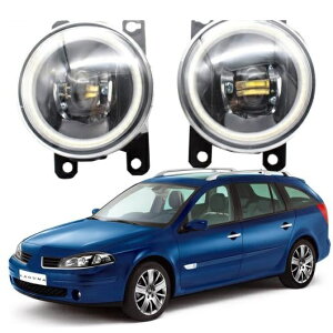 LED �t�H�O���C�g �J�b�g���C�������Y �K�p: ���m�[/RENAULT ���O�i 2 II PHASE II TYP G 2005 2006 2007 �O�����h�c�A�[ �G���W�F���A�C DRL �z���C�g �G���W�F���A�C AL-KK-8071 AL Car light