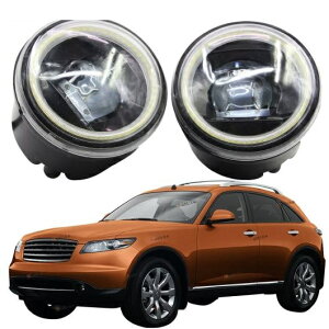 LED �t�H�O���C�g �J�b�g���C�������Y �K�p: �C���t�B�j�e�B/INFINITI FX S50 �t�F�C�X���t�g QX70 2006 2007 2008 �z���C�g �G���W�F���A�C DRL �z���C�g LED �t�H�O���C�g AL-KK-8208 AL Car light