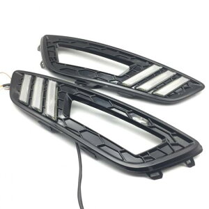 LED DRL Kp: tH[h/FORD tH[JX 2014 2015 2016 tHO Jo[ op[ Cg zCg DRL AL-KK-8347 AL Car light