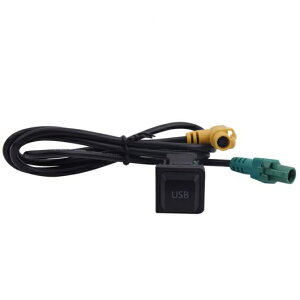 USB �X�C�b�` �P�[�u�� AUX �X�C�b�` �{�^�� �P�[�u�� RCD510 RNS315 RCD300 + �K�p: VW �S���t MK5 MK6 VI 5 6 �W�F�b�^ CC �e�B�O�A�� �p�T�[�g B6 AL-LL-0837 AL Car parts