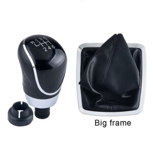 5速 6 ギア シフト ノブ マニュアル 適用: フォード/FORD フォーカス 2 MK2 FL MK3 MK4 MK7 モンデオ ギャラクシー フィエスタ 5ギア ブラック ビッグ〜6ギア シルバー ビッグ AL-LL-0900 AL Interior parts cars