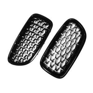 レーシング グリル 適用: BMW F10 グリル 5シリーズ 520I 528i 518D 520D 2010-2017 フロント スポーツ バンパー グリル ブラック〜クローム AL-LL-1315 AL Exterior parts for cars