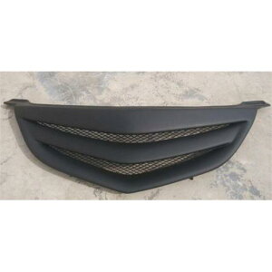 適用: MAZDA3 グリル オールド MAZDA3 フロント バンパー グリル トリム 保護 カバー ABS カーボンファイバー 装飾 アクセサリー M3 2006-12 プライマー ブラック 2 AL-LL-1355 AL Exterior parts for cars