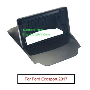 オーディオ ラジオ 2DIN フレーム アダプタ 適用: フォード/FORD エコスポーツ 9 ビッグ スクリーン DVD プレーヤー ダッシュ フィッティング パネル フレーム キット AL-LL-6265 AL Interior parts cars