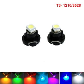 4ピース DC12V T3 1210 3528 シップ 1LED ダッシュボード メーター パネル ライト バルブ LED ライト バルブ ホワイト〜クリスタルブルー AL-LL-6564 AL Car parts