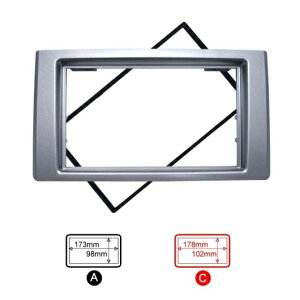 2DIN CD DVD WI t[ Kp: CFR 2009 + _bV }Eg Lbg A_v^ g _bV{[h pl A 173×98mmEC 178×102mm AL-LL-6714 AL Interior parts for cars