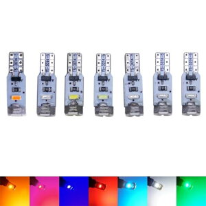 20�s�[�X T5 3014 5LED 5SMD �I�[�g �E�F�b�W ���C�g �����v ���[�j���O CAN-BUS �G���[�Ȃ� LED ���C�g �z���C�g�`�N���X�^���u���[ AP-ALL6844 Car parts